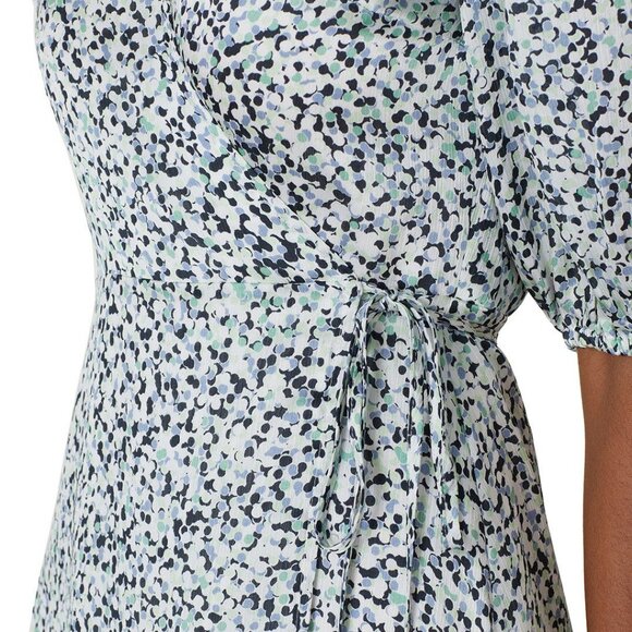 Club Monaco, Easy Midi Wrap Dress 14 - Picture 3 of 11